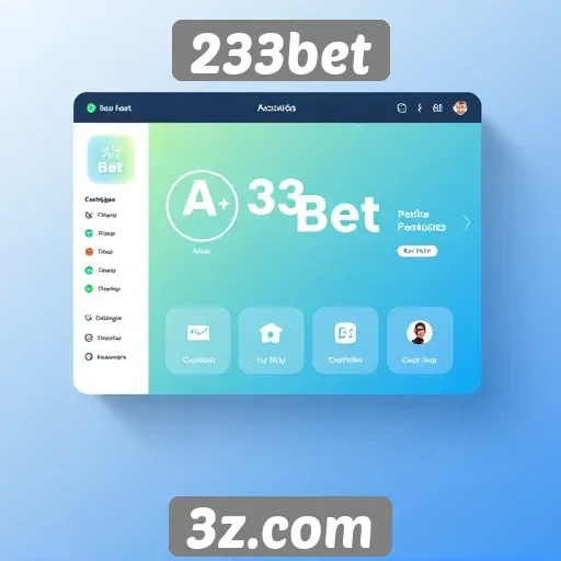 Interface do usuário do 233bet é intuitiva e acessível